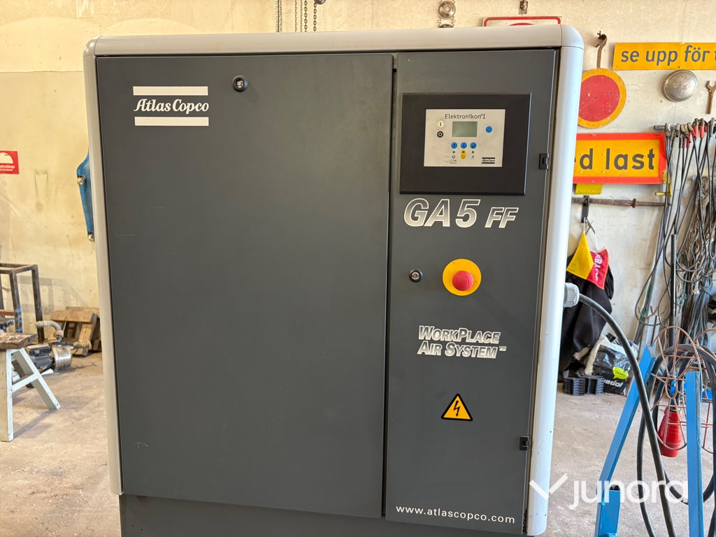 Skruvkompressor - Atlas Copco GA5 FF