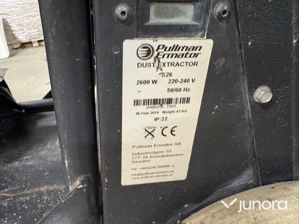 Industridammsugare – Pullman Ermator S26