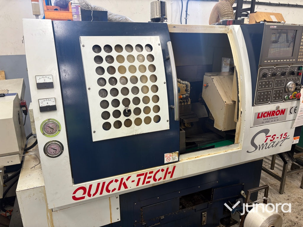 NC-Svarv - Quick-tech TS-15 med PRO V-65LE stångmagasin
