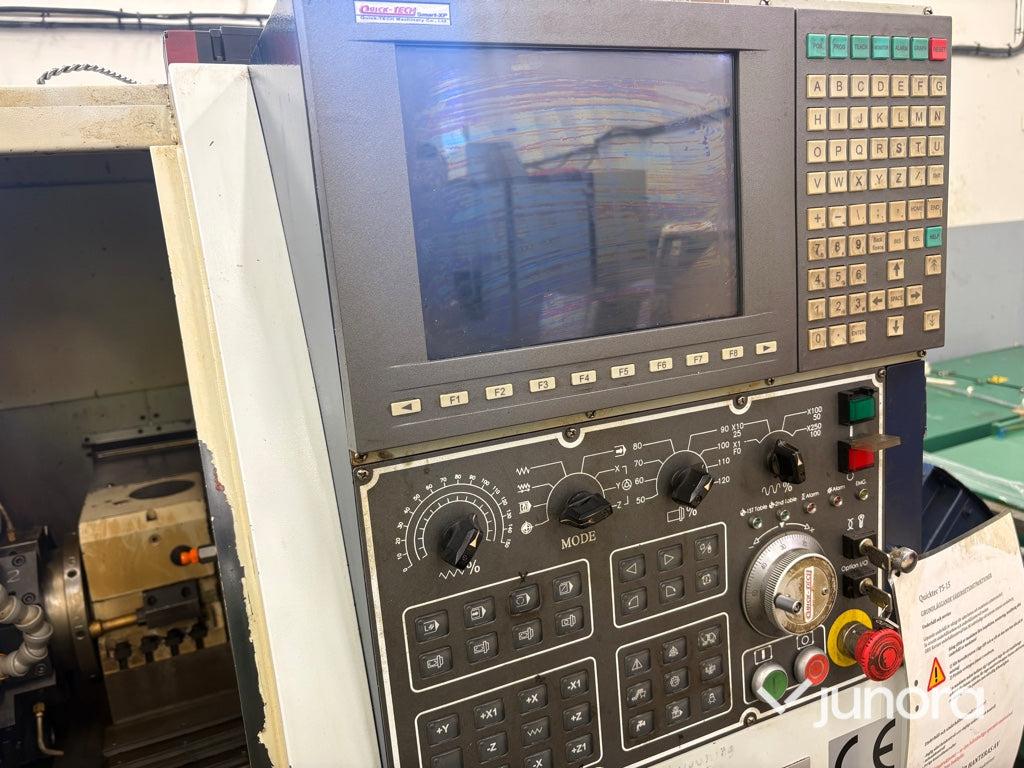 NC-Svarv - Quick-tech TS-15 med PRO V-65LE stångmagasin