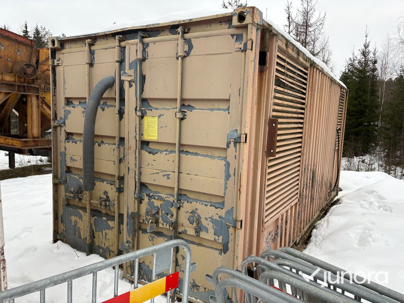 Container – 20 m³ med elverk (MAN Diesel)