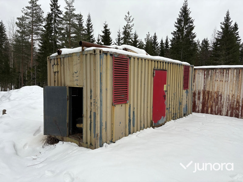 Container – 20 m³ med elverk (MAN Diesel)