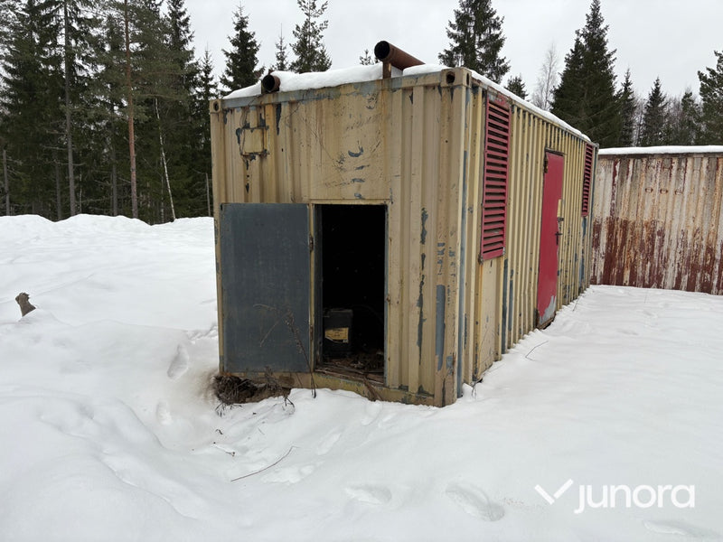 Container – 20 m³ med elverk (MAN Diesel)