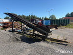 Hydraulisk grusband/transportband