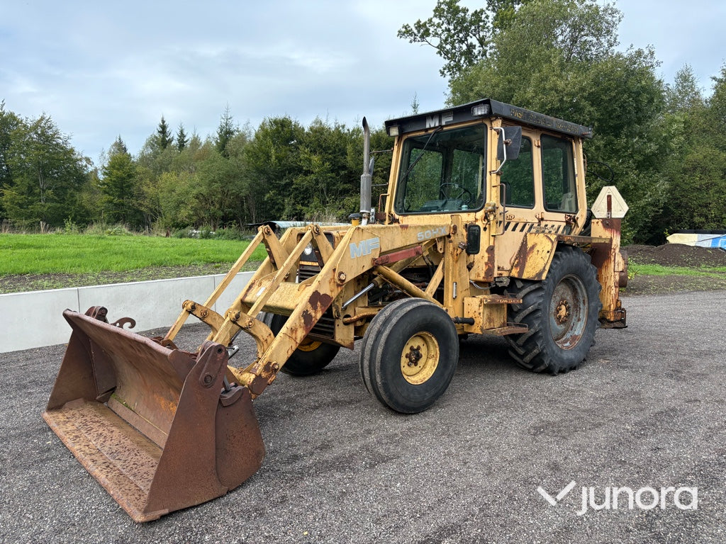 Traktorgrävare Massey Ferguson 50HX