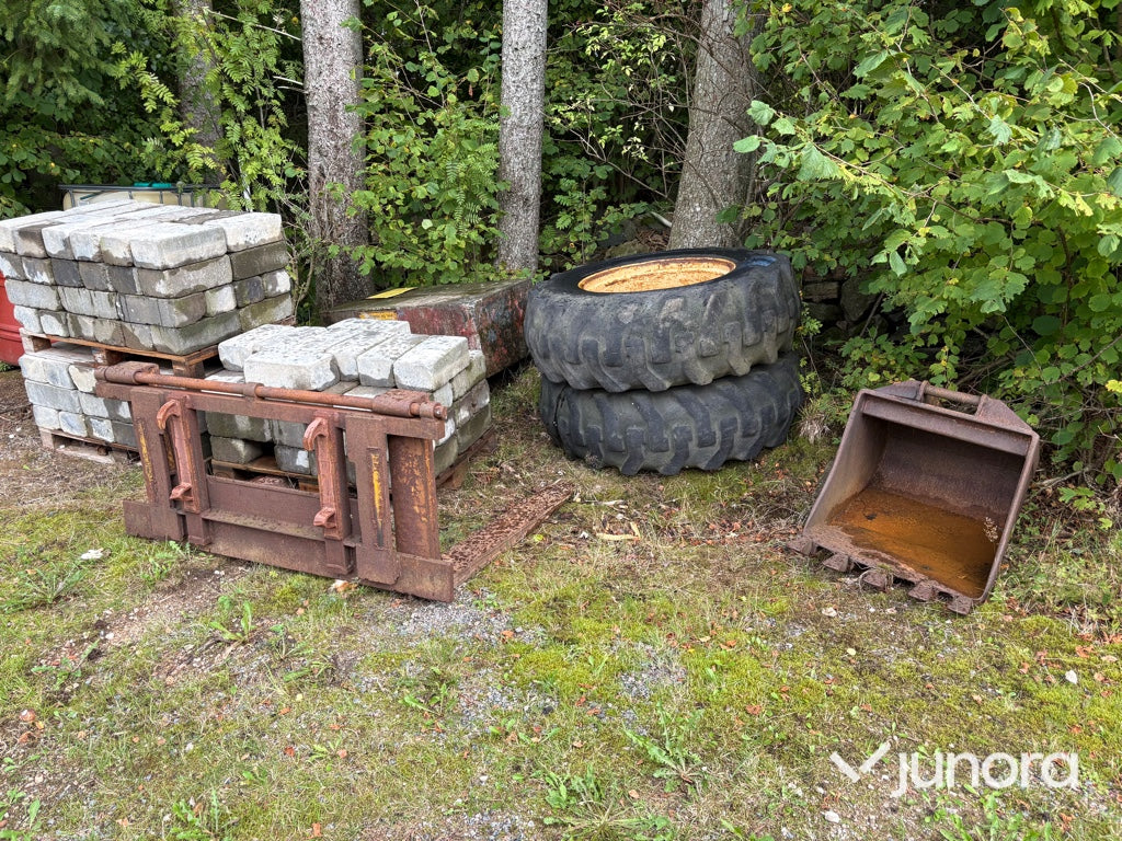 Traktorgrävare Massey Ferguson 50HX