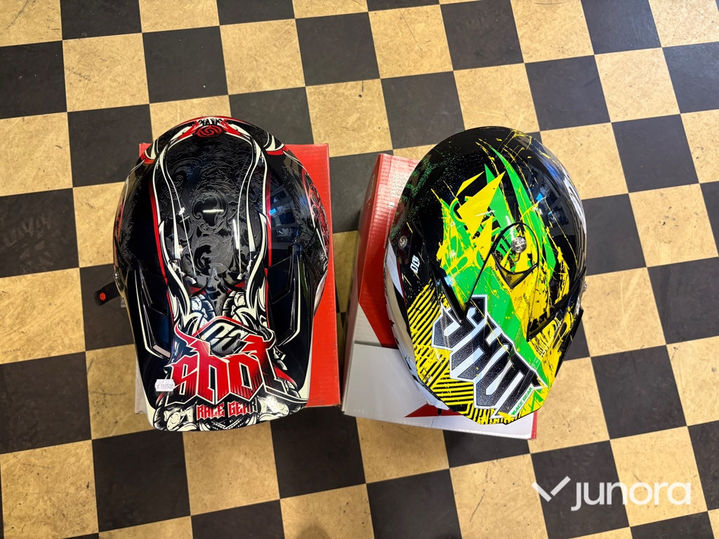 Crosshjälmar - Furious Helmets, 2 st