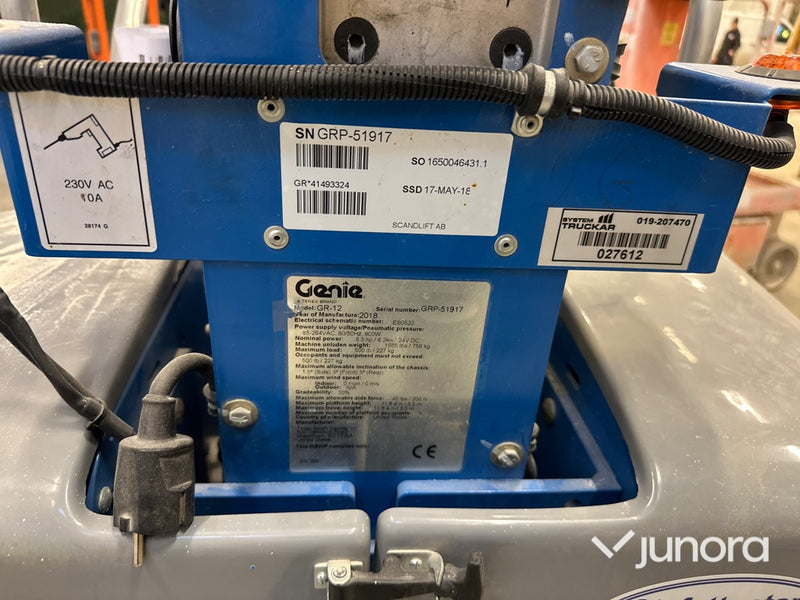 Pelarlift - Genie, GRC-12