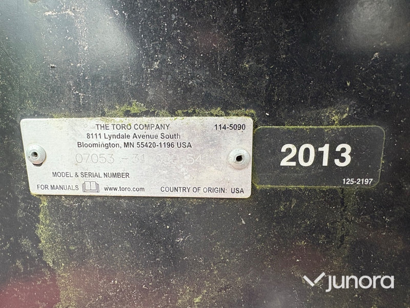 Grässopmaskin - Toro Versa-Vac 07053