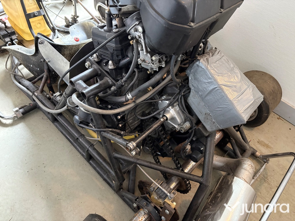 Gokart med Yamaha R1-motor