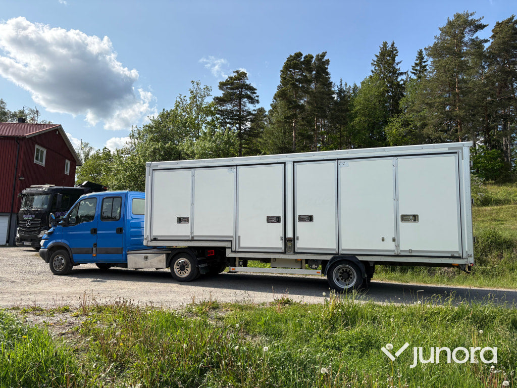 Iveco Daily lastbil inkl. trailer