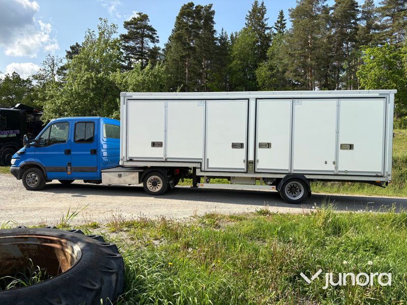 Iveco Daily lastbil inkl. trailer