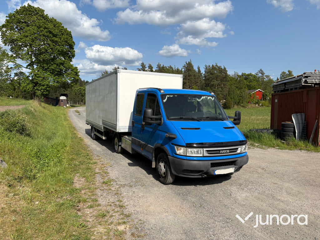 Iveco Daily lastbil inkl. trailer