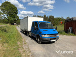 Iveco Daily lastbil inkl. trailer