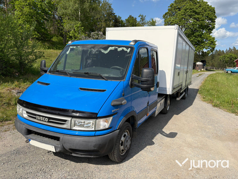 Iveco Daily lastbil inkl. trailer