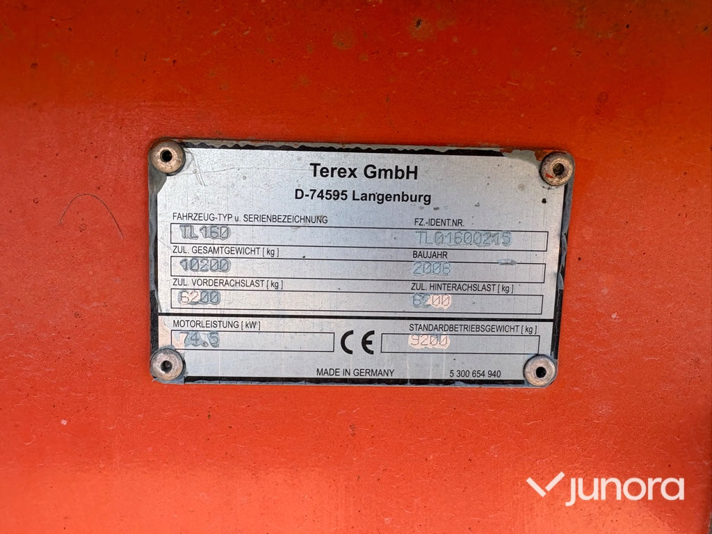 Hjullastare Terex TL160
