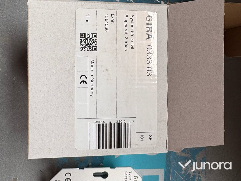 Kopplingsdosor, Dimmers, Tryckknappar - Gira, System 55, Parti