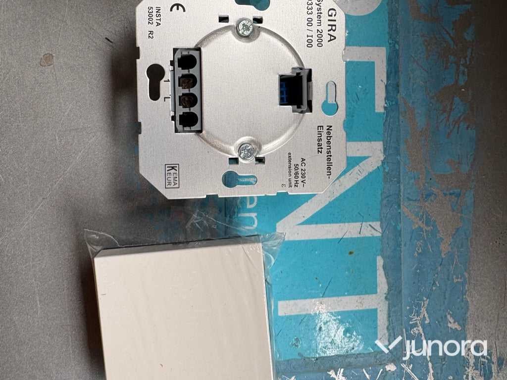 Kopplingsdosor, Dimmers, Tryckknappar - Gira, System 55, Parti