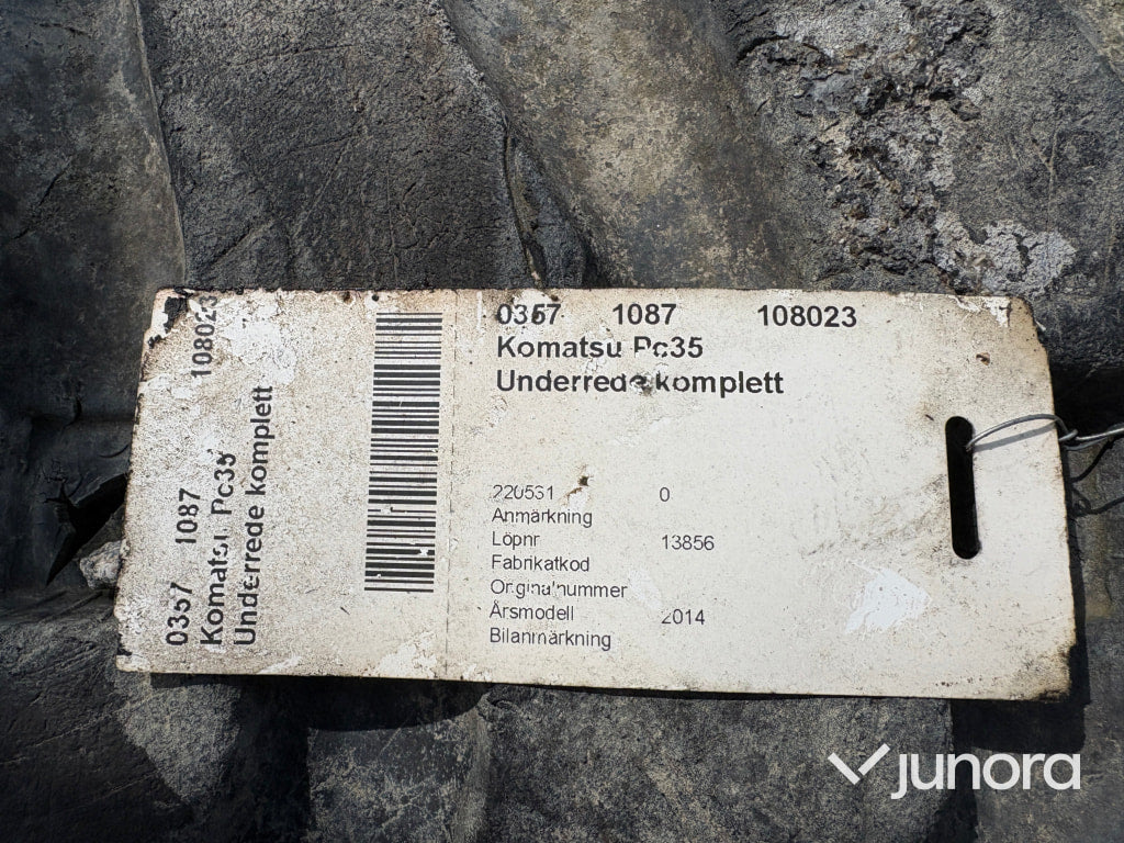 Komatsu underrede till bandvagn