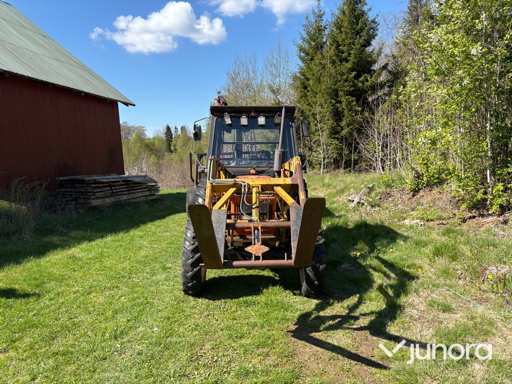 Traktor med frontlastare - Fiat 500 DT, Trima