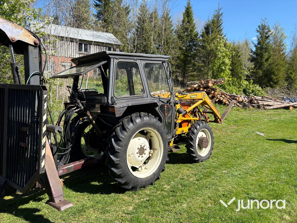 Traktor med frontlastare - Fiat 500 DT, Trima