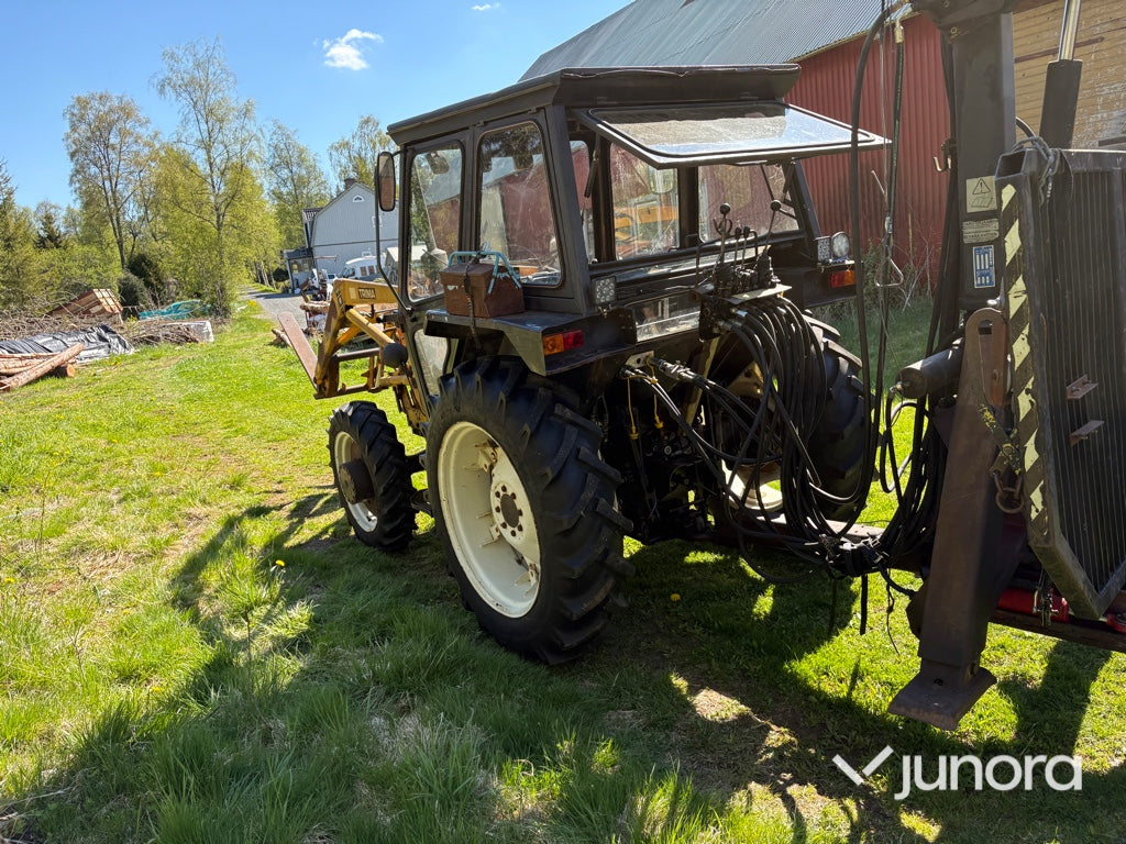 Traktor med frontlastare - Fiat 500 DT, Trima