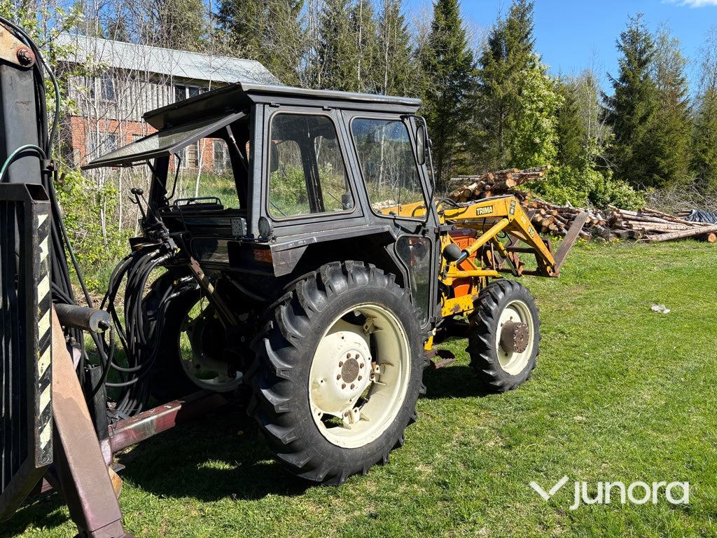 Traktor med frontlastare - Fiat 500 DT, Trima