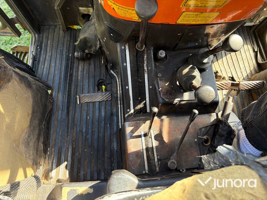 Traktor med frontlastare - Fiat 500 DT, Trima