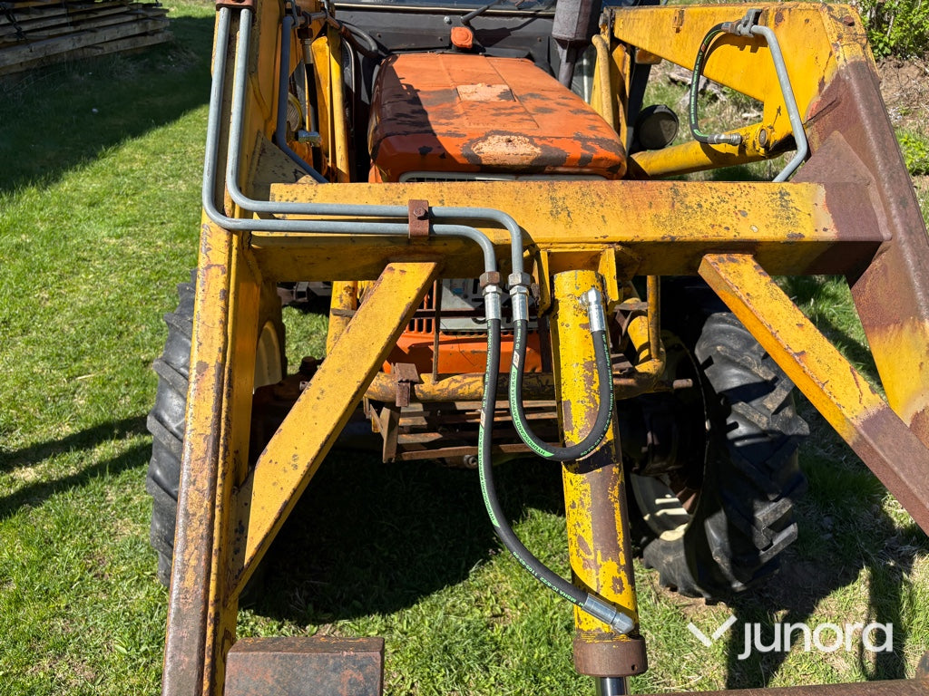 Traktor med frontlastare - Fiat 500 DT, Trima