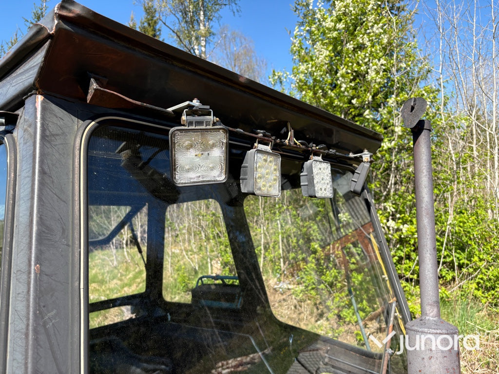 Traktor med frontlastare - Fiat 500 DT, Trima