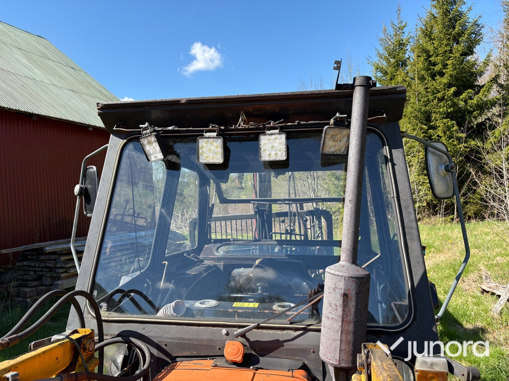 Traktor med frontlastare - Fiat 500 DT, Trima