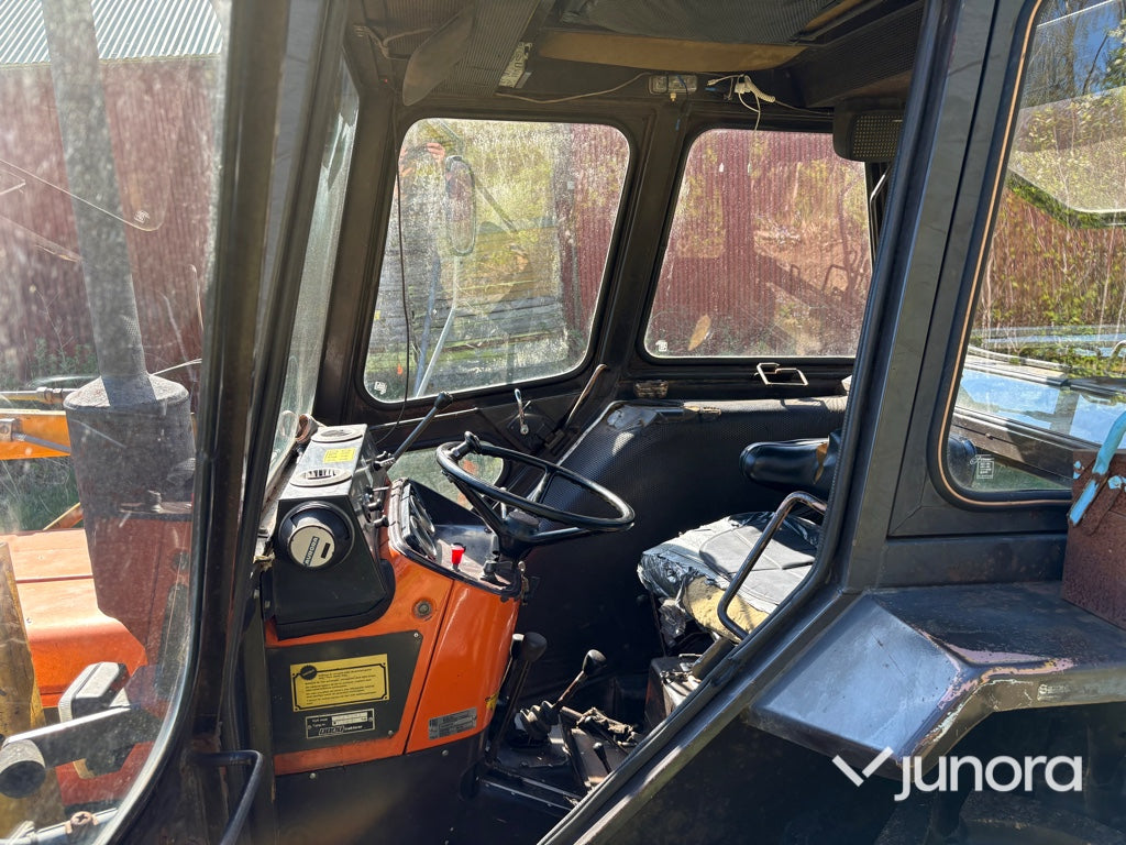 Traktor med frontlastare - Fiat 500 DT, Trima