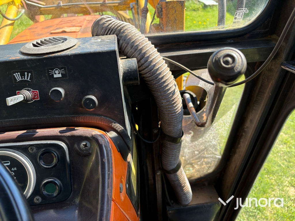 Traktor med frontlastare - Fiat 500 DT, Trima