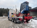 Timmerbil - Scania R650B6X4NB med kran