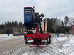 Timmerbil - Scania R650B6X4NB med kran
