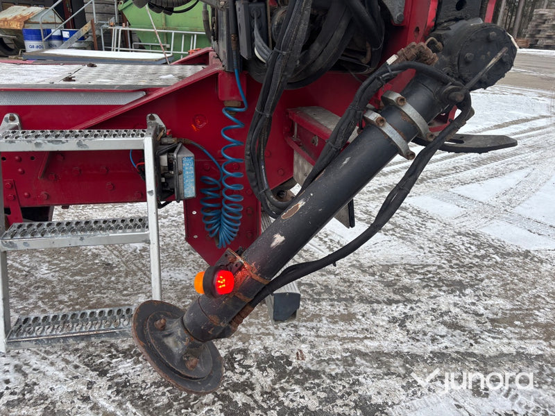 Timmerbil - Scania R650B6X4NB med kran