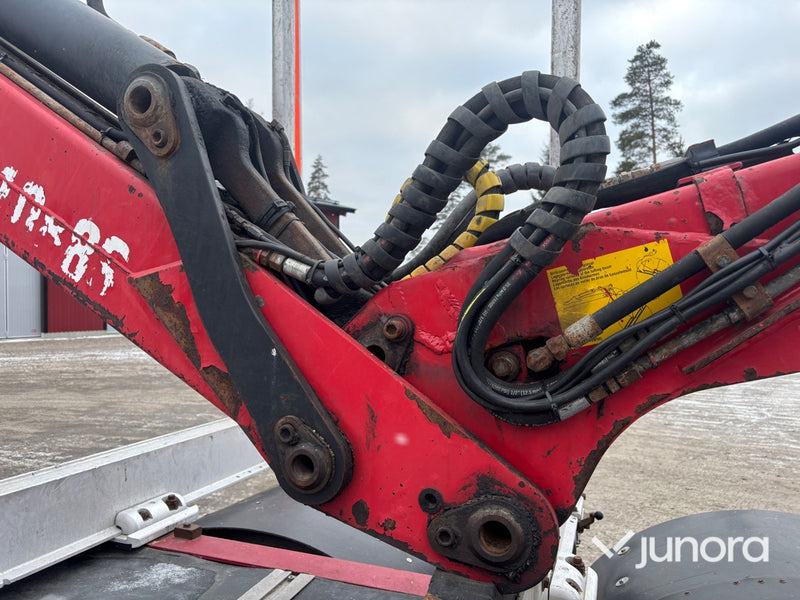 Timmerbil - Scania R650B6X4NB med kran