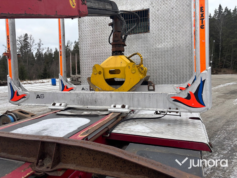 Timmerbil - Scania R650B6X4NB med kran