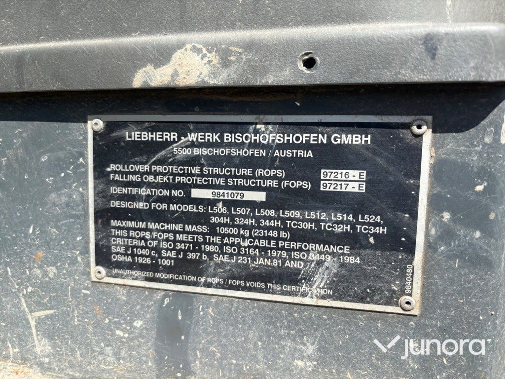 Hjullastare Liebherr L514