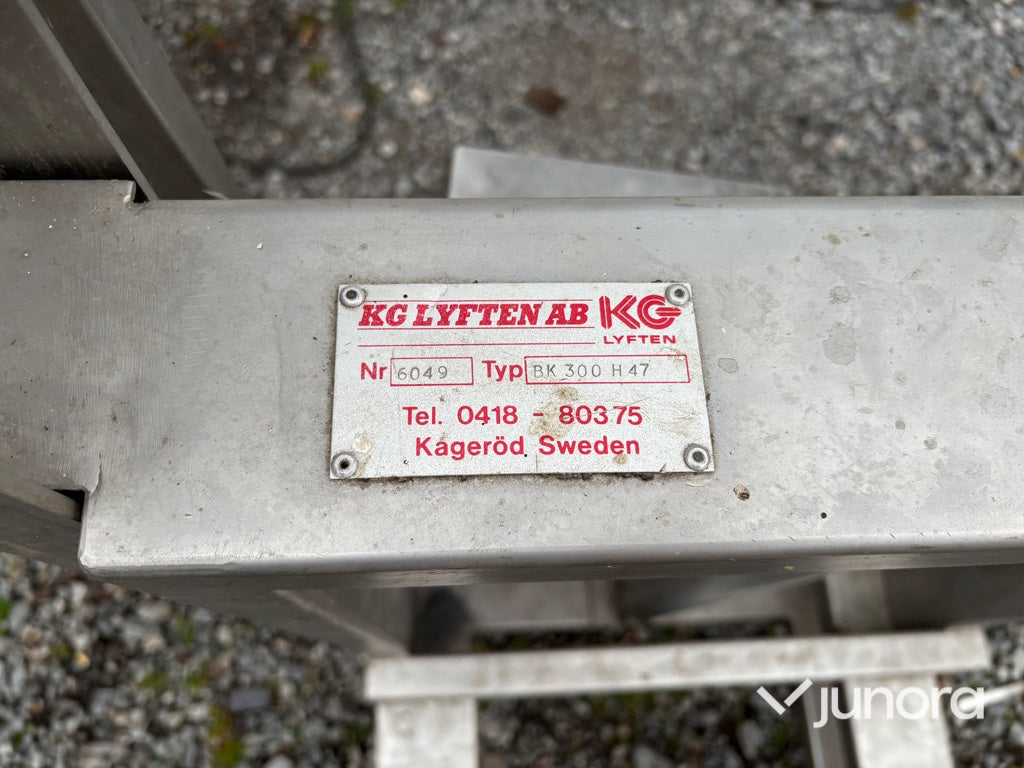 Lyftvagn - KG Lyften, BK 300 H 47