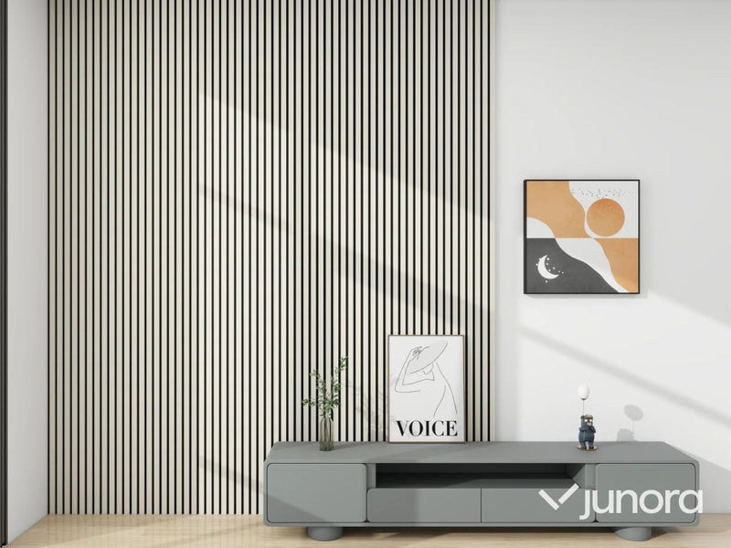 Akustikpaneler - vit ekfärg, 70 stycken = 100,1 m2