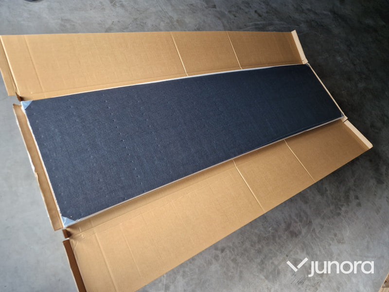 Akustikpaneler - vit ekfärg, 70 stycken = 100,1 m2