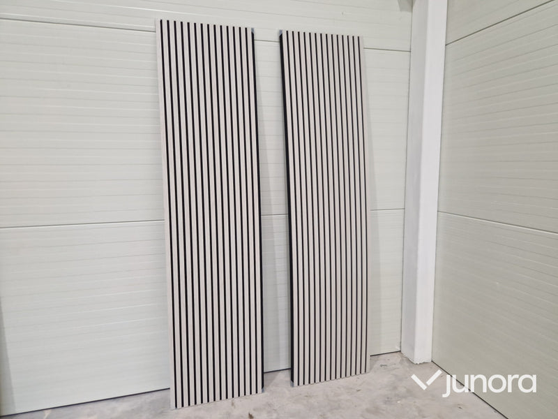 Akustikpaneler - vit ekfärg, 70 stycken = 100,1 m2