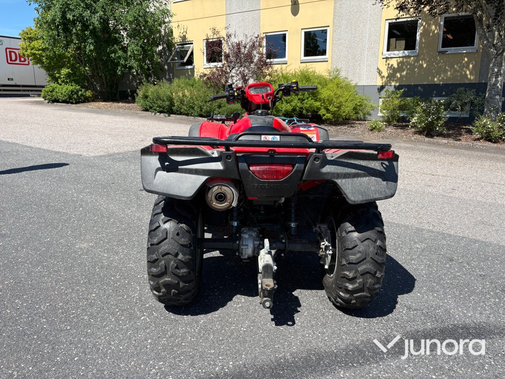 Fyrhjuling - Honda, TRX500FPA, Med redskap