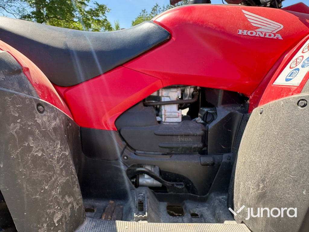Fyrhjuling - Honda, TRX500FPA, Med redskap