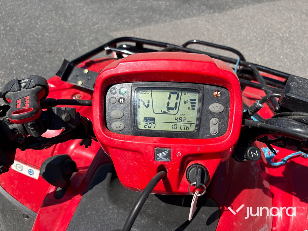 Fyrhjuling - Honda, TRX500FPA, Med redskap