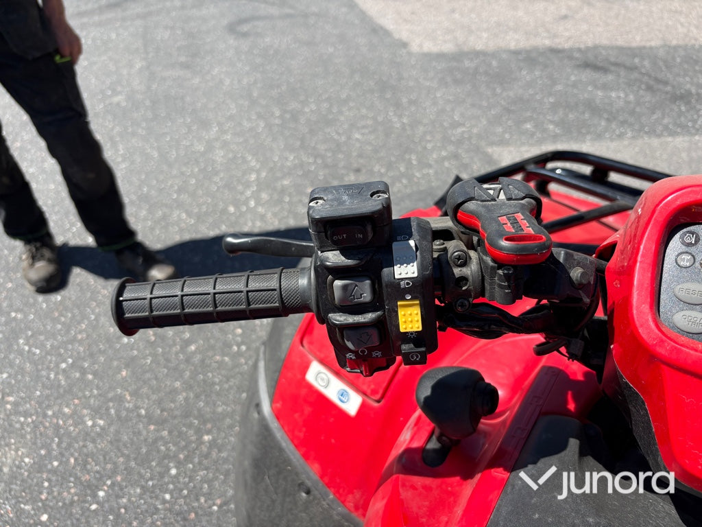 Fyrhjuling - Honda, TRX500FPA, Med redskap