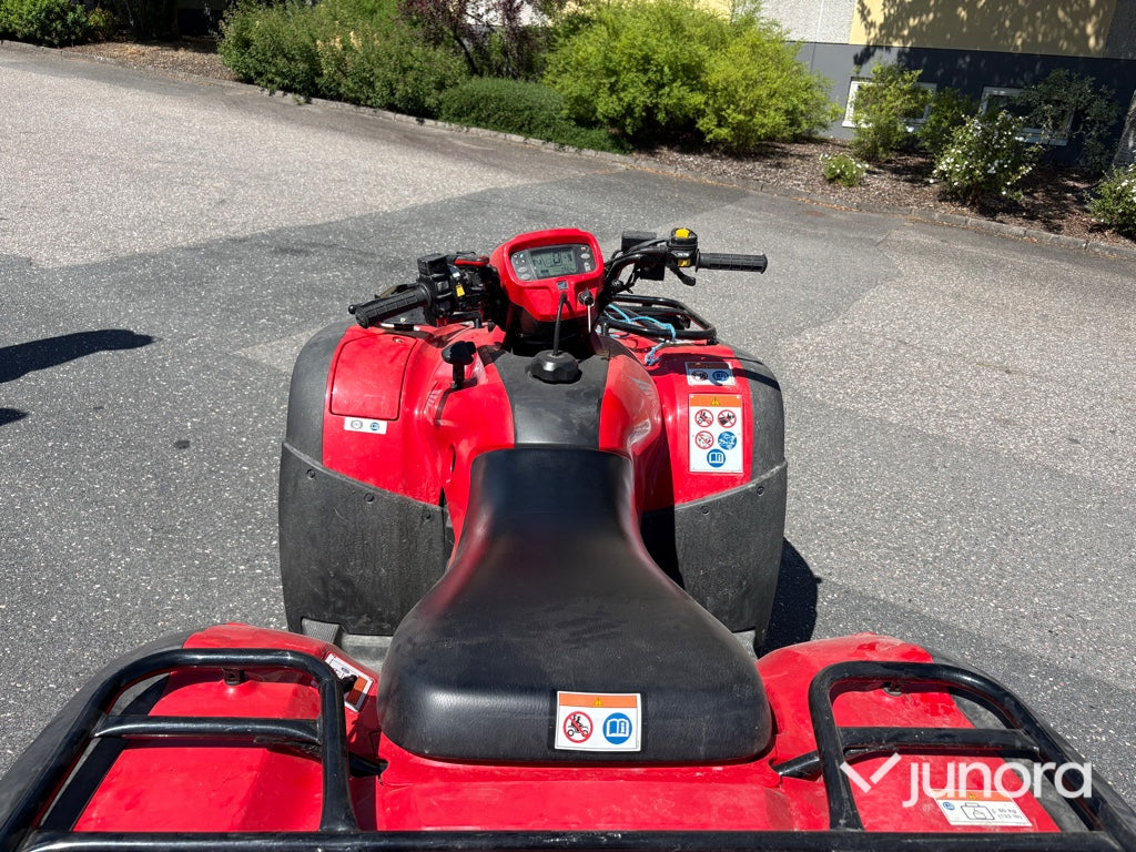 Fyrhjuling - Honda, TRX500FPA, Med redskap