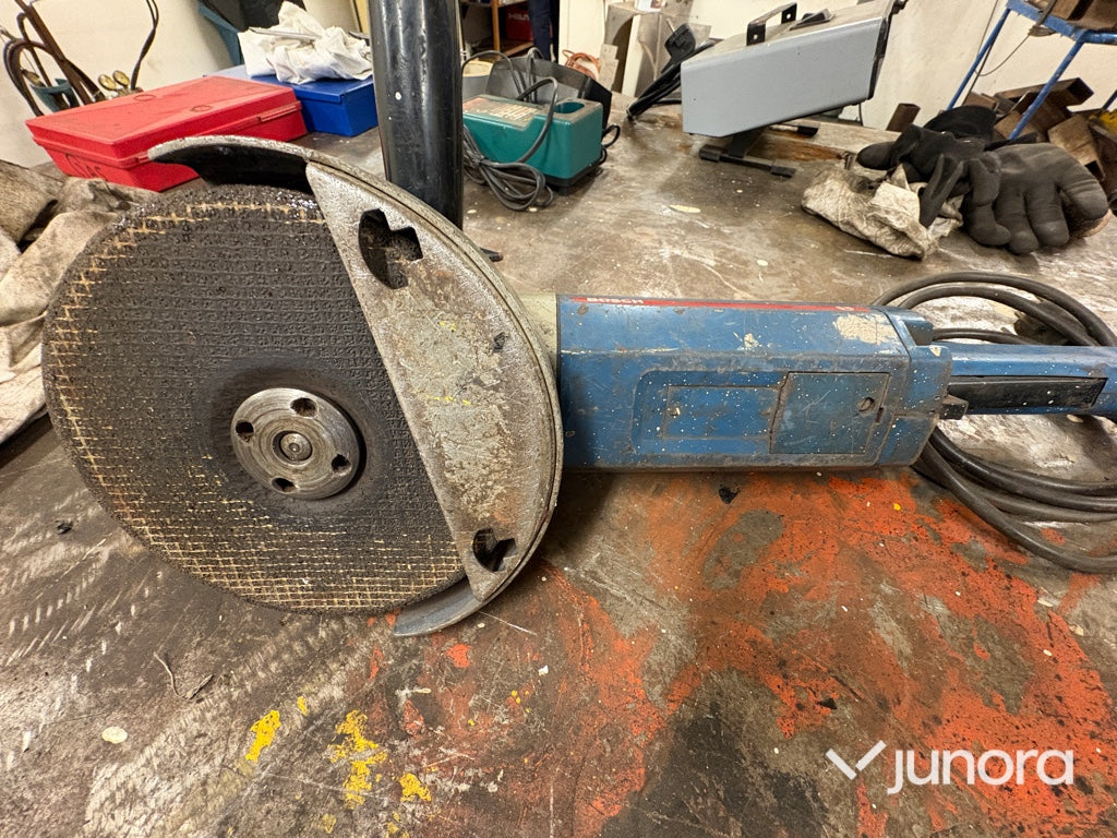 Vinkelslip med extra skärskivor