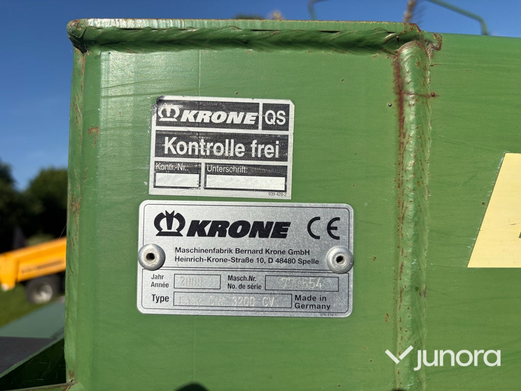 Slåtterkross- Krone EasyCut 3200 CV